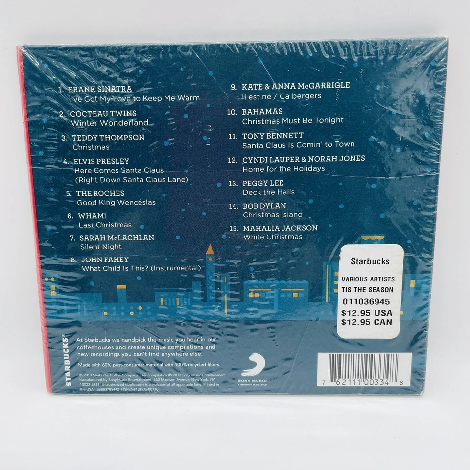 'Tis The Season Bob Dylan Elvis John Fahey Wham! CD SEALED Digipak Christmas Foto 2 de 4