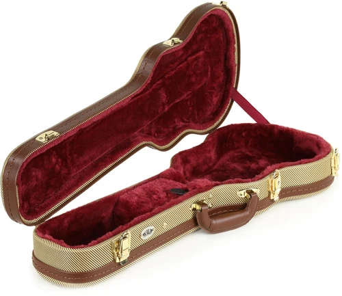 Kala Archtop Tenor Ukulele Hard Case - Tweed