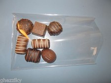 100 4x4" Crystal Clear Bakery Cookie Candy Cake, Soap Cellophane Cello Poly Bags