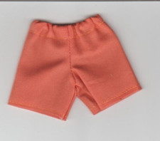 Homemade Doll Clothes-Orange Short With Elastic Waist fit Ken Doll M1