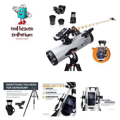 StarSense Explorer LT 114AZ Smartphone App-Enabled Telescope