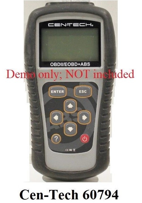 OBD2 OBDII Cable for Cen-Tech Code Scanner Tool 60693 60694 OBD2 OBDII Cable for Cen-Tech Code Scanner Tool 60693 60694