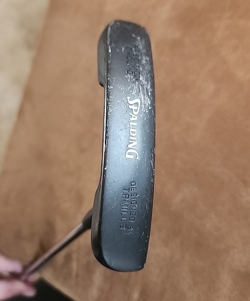 Spalding TPM 12 Precision Ground T.P. Mills Putter RH Steel 35