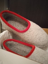 Charentaise laine 100%, bio n 36 Produit naturel made in Italy 