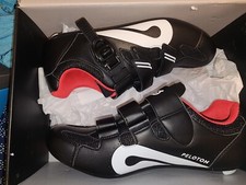 Peloton Cycling Shoes #2 Cleats Black Red White PL-SH-B-41  display picture 3