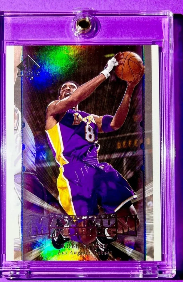 Kobe Bryant Card RAINBOW REFRACTOR HOLO COLOR SP INSERT 90’s LAKERS JERSEY #8 - Image 3 of 4