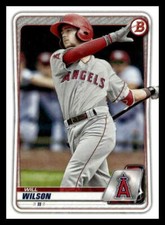 2020 Bowman  Will Wilson #BP-147 Los Angeles Angels Baseball Card
