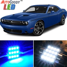 12 x Premium Blue LED Lights Interior Package for Dodge Challenger 08-19 + Tool