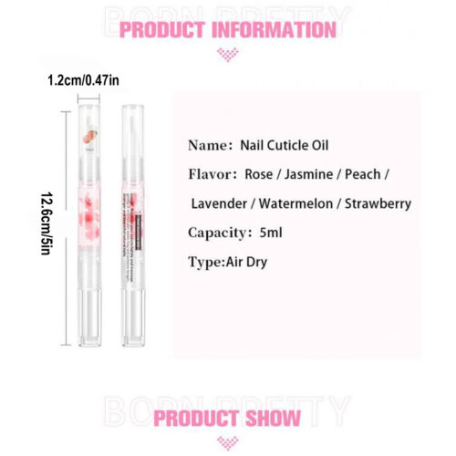 Cuticle Oil for Nails Nail Strengthener Pen Cuticle Softener Hydrating Nail fit - Picture 12 of 12