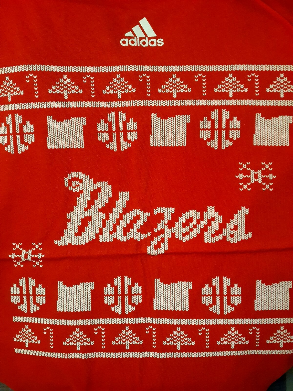Adidas Portland Trail Blazers Red Ugly 