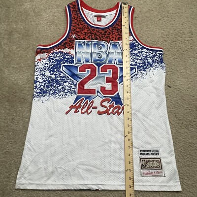 新品未使用 MICHAEL JORDAN NBA ALL STAR ジャージー Mitchell & Ness Stitched Michael Jordan NBA All Star Jersey