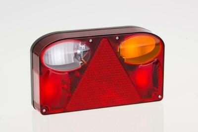 6 Funktion Rechts Heck Rückleuchte Leuchte Anhänger Dreieck Reflektor 5 PIN Bajonett
