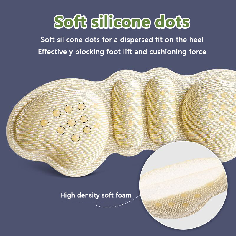 AstraGlam 8 Stück Anti-Rutsch Schuhsohlen - Für High Heels & Ballerinas