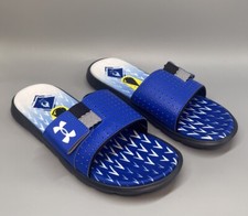 Under Armour Unisex Mercenary Slides Mens Sandals Blue New Multi Sizes