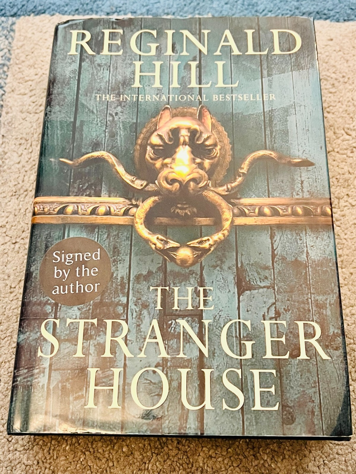 THE STRANGER HOUSE by REGINALD HILL - signed by the author (SB702)