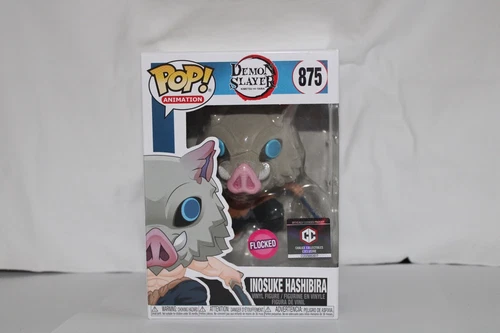 Funko Pop! Demon Slayer Inosuke Hashibira Chalice Edition Exclusive Flocked #875