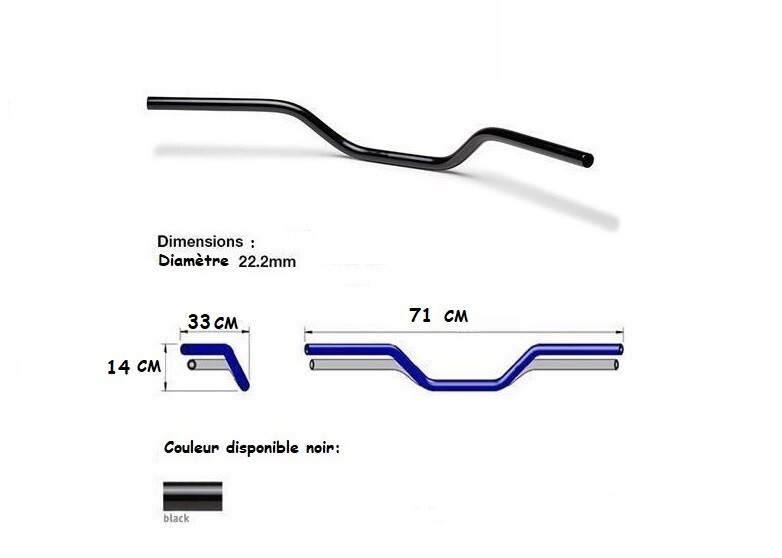 Guidon MT07 pour retrouver le confort des balades à moto sur Tracer 700