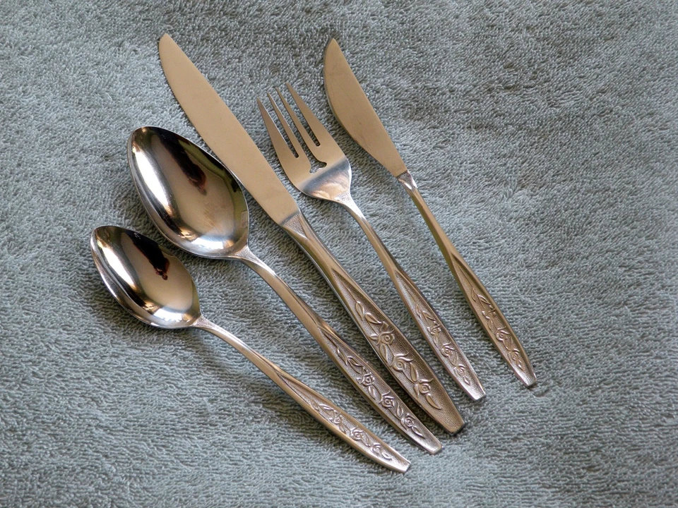 Ekco Eterna EKS 15 - Cubiertos/cubiertos de acero inoxidable Taiwán - tu elección Foto 2 de 2