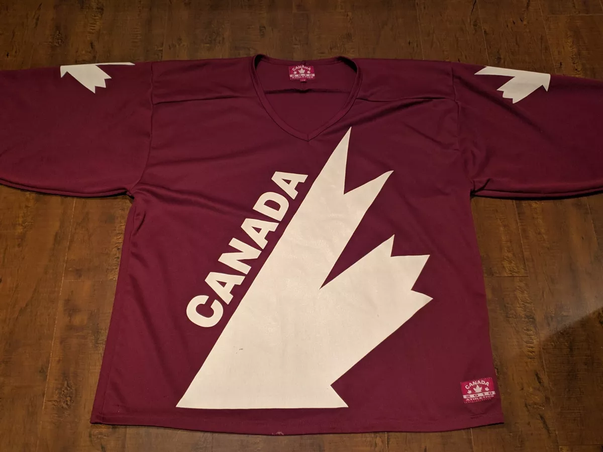 Canada 2010 Athletics Hockey Jersey Maroon Mens Large eBay