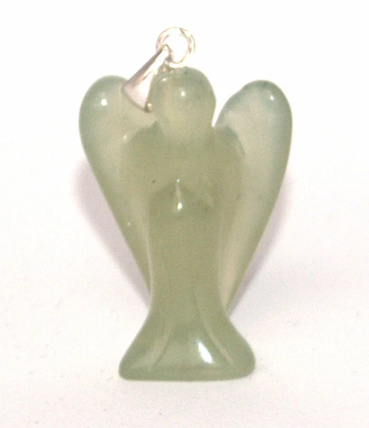 Jade outlet angel pendant