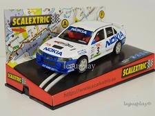 Scalextric 6065 Mitsubishi Lancer Nokia #3 Solé SCX Slot Car - Sanchís