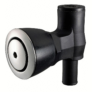 Attwood 1674-6 90deg P-Trap Fuel Tank Vent - Flush Mount