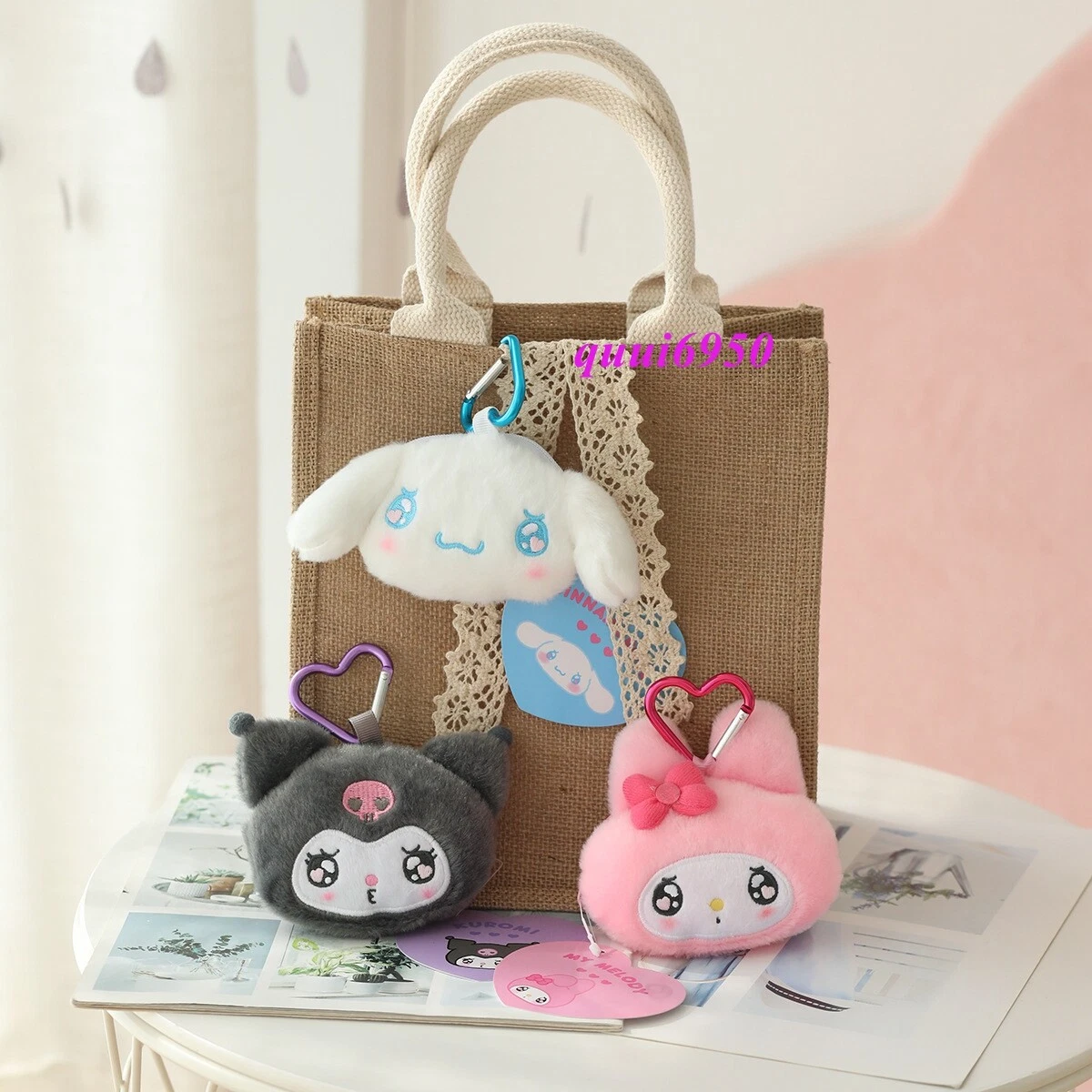 Kuromi coin purse sale