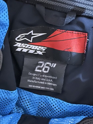 Alpine stars Mx motorbike Pants Size 26 - Picture 3 of 3