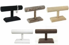 Bracelet Display Stand Holder Jewelry Bangle Watch Round T-bar T-Bar Multi Color