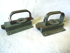 Vintage Spring Load Turn Handle Barn Door Latch Lot of 2
