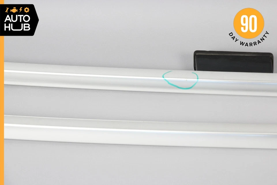 Barra transversal trilho rack teto bagagem 13-19 Mercedes X166 GL450 GLS550 fabricante de equipamento original - Imagem 3 de 4