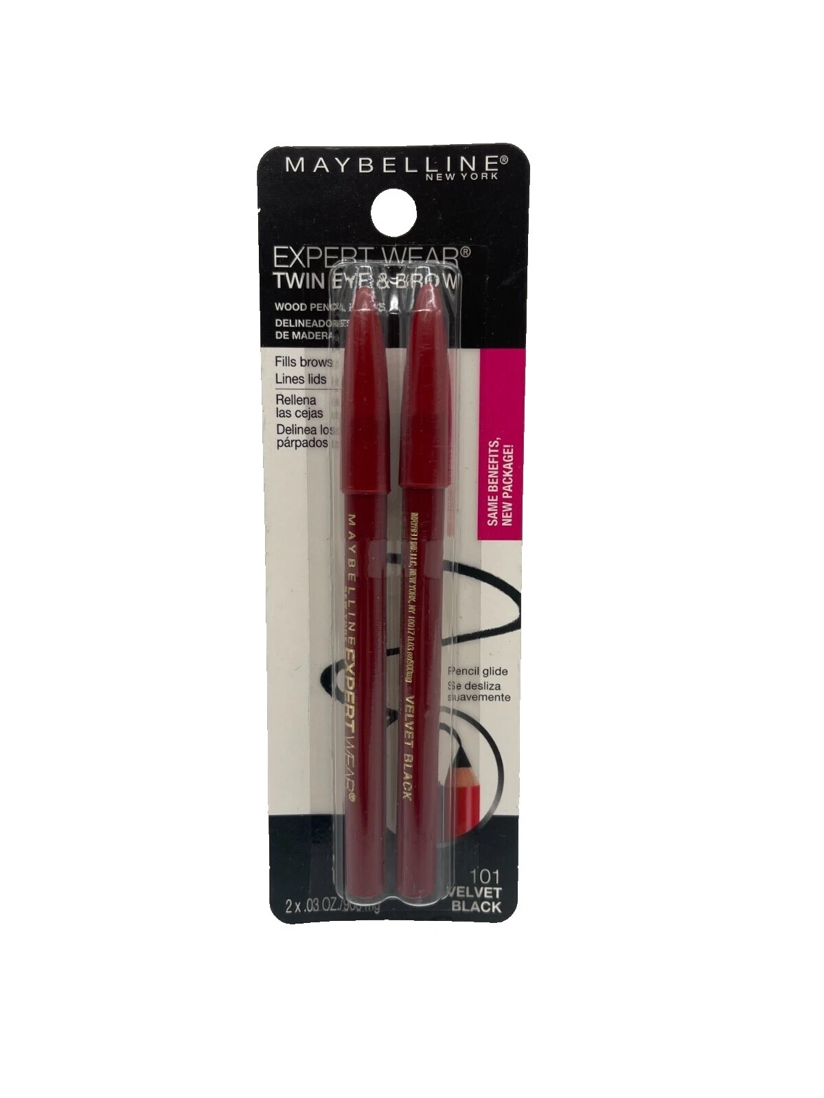 Maybelline New York Pencil Black Eyebrow Liners & Definition