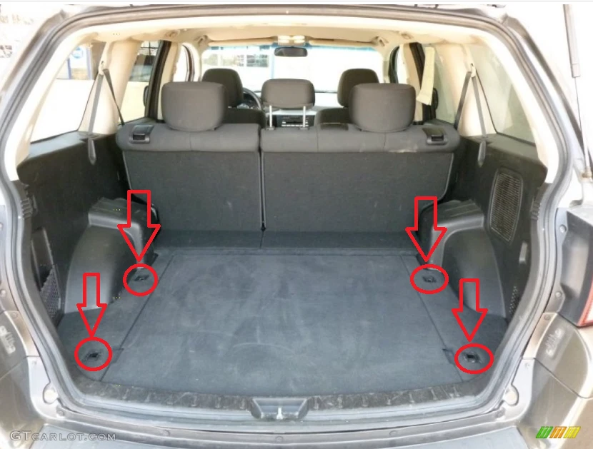Rear Trunk Floor Style Organizer Cargo Net for MITSUBISHI ENDEAVOR 2004-2011 New - Image 2 of 4