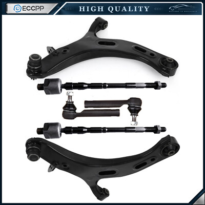 Front Tie Rod End Link Control Arm and Ball Joint Fits 2010-2014 Subaru Legacy