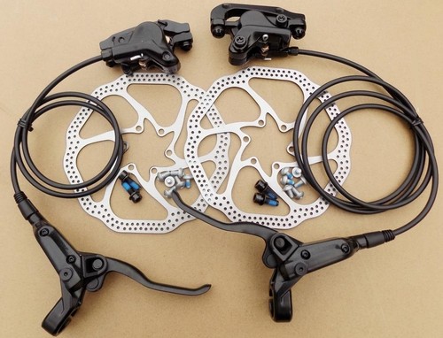 2017 REDNECK SPORTS MTB HYDRAULIC DISC BRAKES !!! BLACK, 160mm ROTORS,