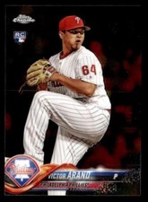2018 Topps Chrome #9 Victor Arano Rookie Card Philadelphia Phillies