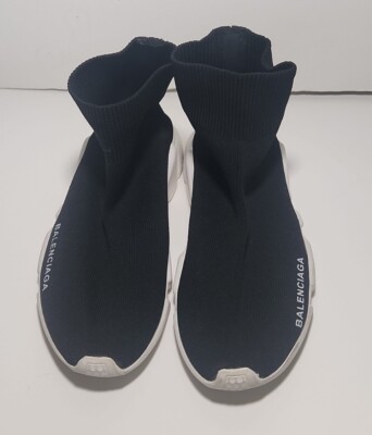 靴 BALENCIAGA Speed2.0 Men's Speed 2.0 Recycled Knit Sneaker in Black | Balenciaga US