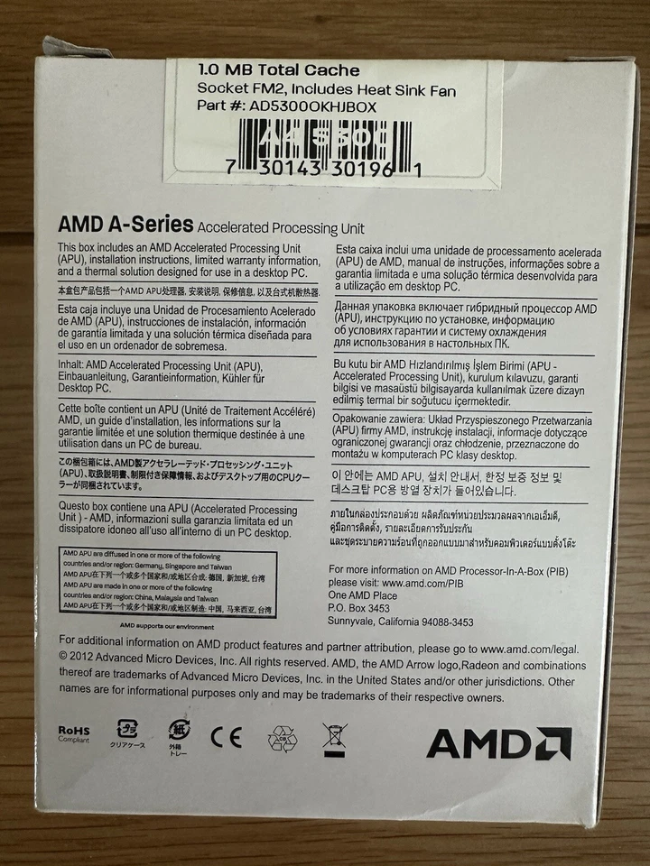 AMD A4 5300 Dual Core 3.6ghz - Image 3 of 4