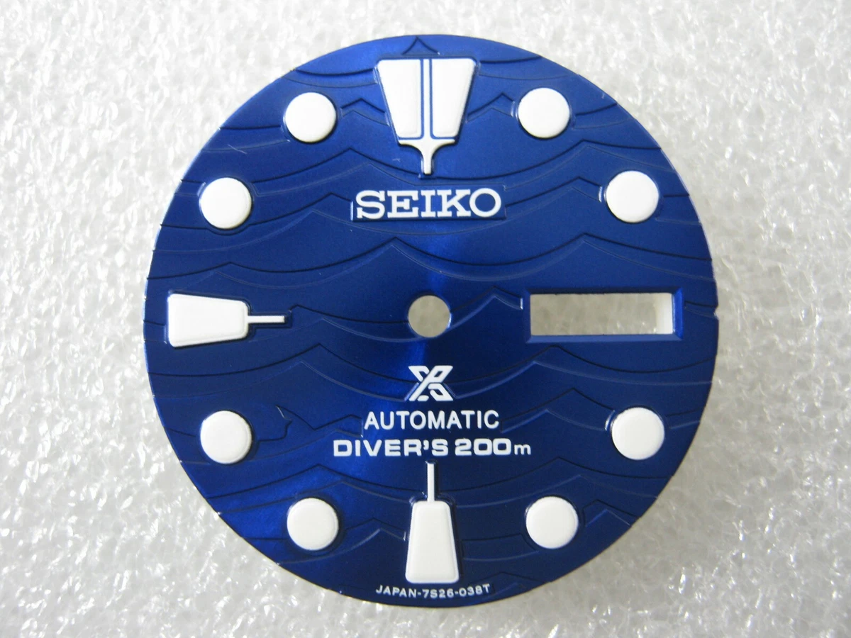 New REPLACEMENT PROSPEX GREAT WHITE SHARK Dial For SKX007 7S26