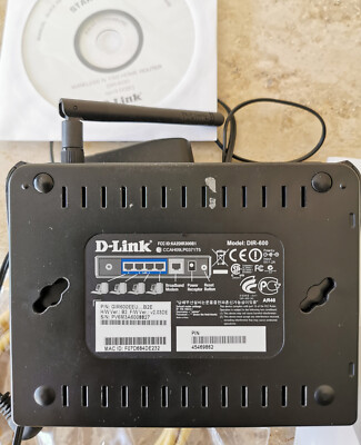 D-Link Wireless N 150 Home Router DIR-600 kaum benutzt sehr gut Zustand