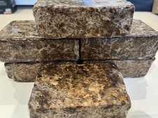 Authentic Raw African Black Soap Organic Ose Dudu Eczema Acne Fungus Psoriasis