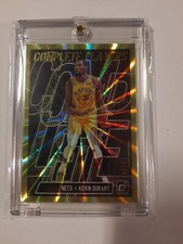 2019-20 Panini Donruss Complete Players Holo Yellow Laser /25 Kevin Durant #9