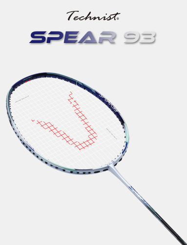 Technist Spear 93 racchetta da badminton 675 mm 3U (86 ~ 90 g) 4U (81 ~ 85 g) non incordata - Foto 3 di 9