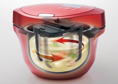 Sharp HEALSIO Hot Cook KN-HW24G 2.4L Red Auto Cook AC100V Sharp HEALSIO Hot Cook KN-HW24G 2.4L Red Auto Cook AC100V