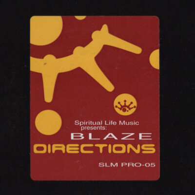 Blaze - Directions (12'', S/Sided, Promo)