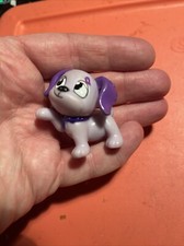 Hasbro Pound Puppies Frisky Travel Pup Purple 2010 Replacement Dog Only Loose