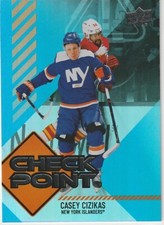 2024-25 Upper Deck #CP-15 Casey Cizikas Checkpoint