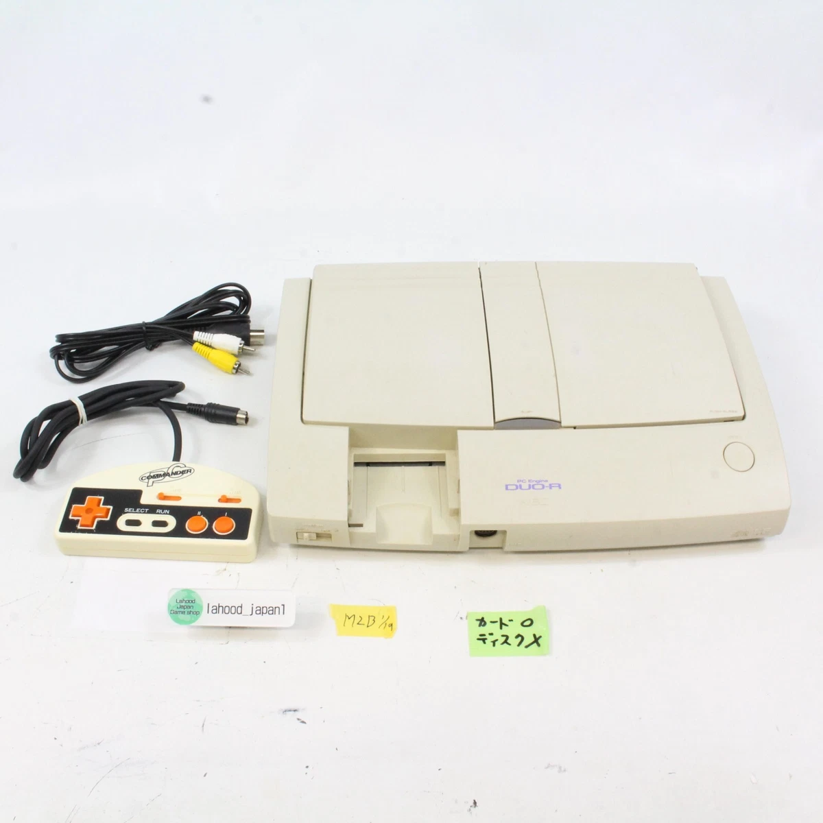 NEC PC Engine Duo-R PI-TG10 Console system controller tested