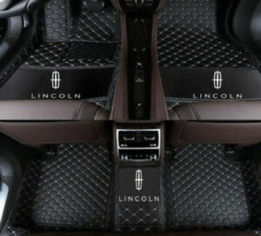 For Lincoln Car Floor Mats All Models Waterproof Custom Auto Rugs Carpets Liners - Image 4 of 4