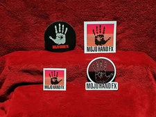 Mojo Hand FX 4 Sticker Set.....direct from Mojo Hand FX